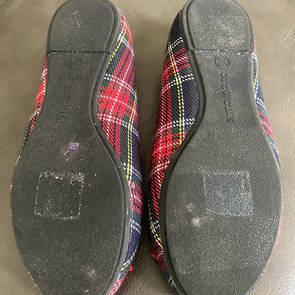 Crewcuts size 10 plaid ballet flats - Picture 4 of 4